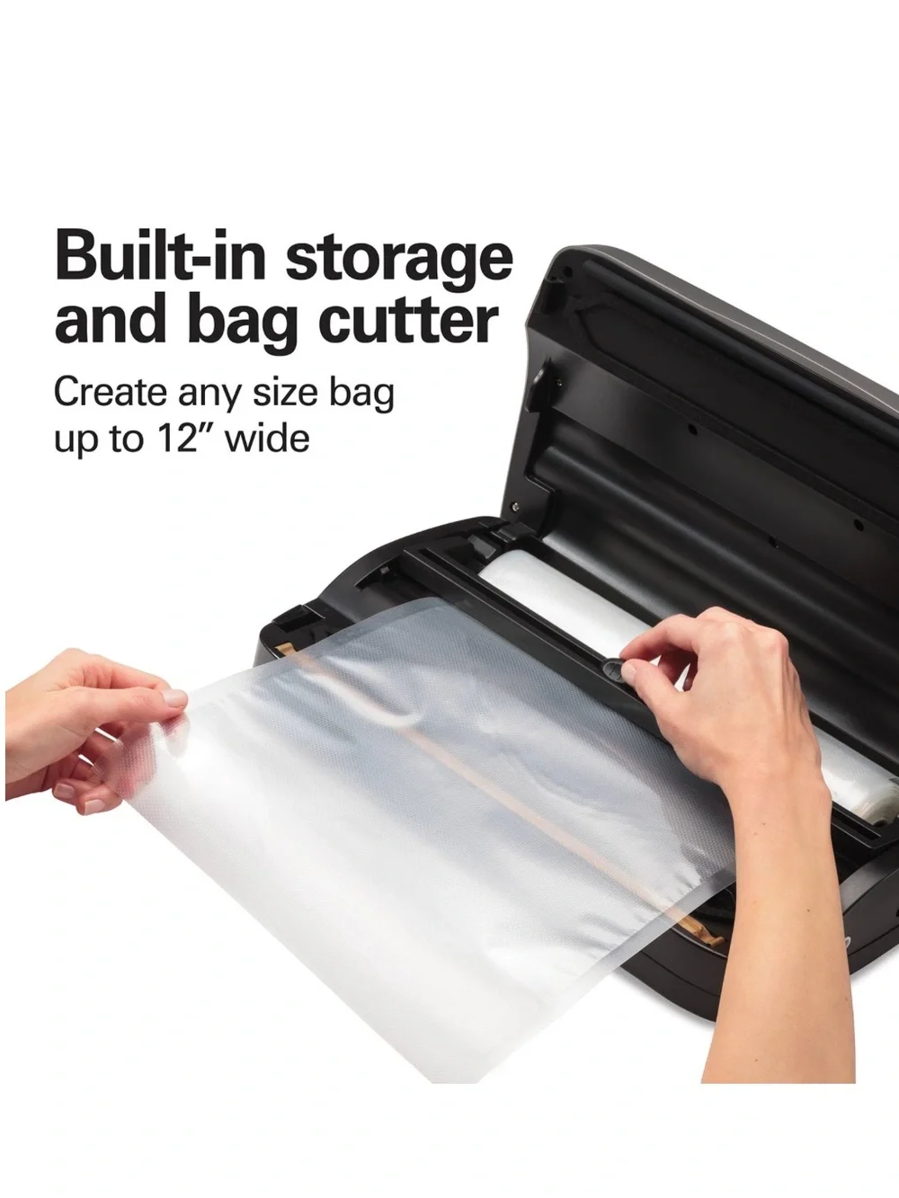 Hamilton Beach NutriFresh Vacuum Sealer- Model: 78220